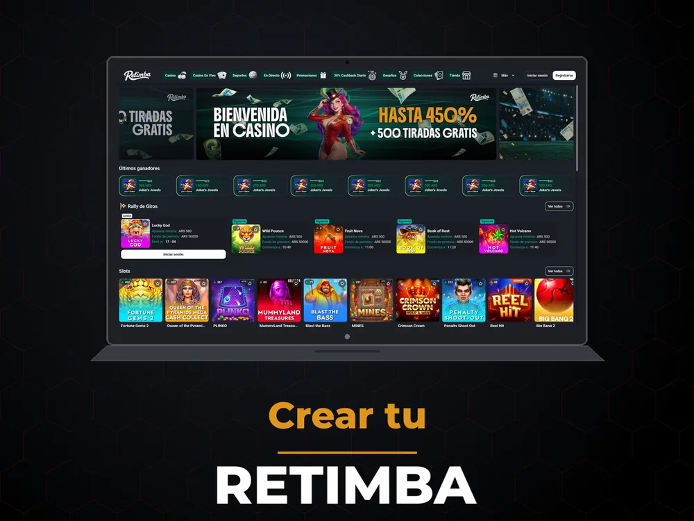 Retimba - Crear tu