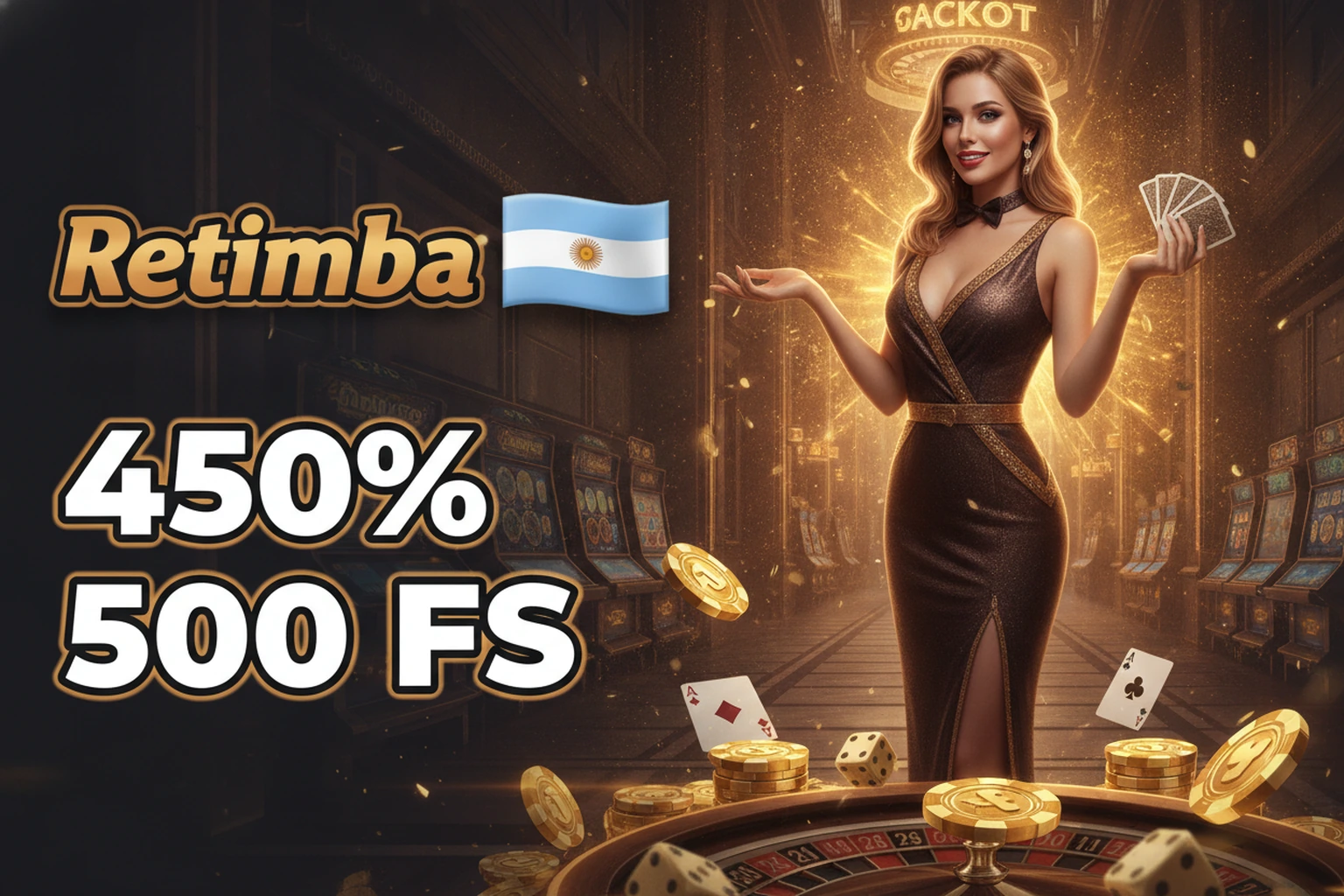 Retimba Argentina: Casino Apuestas Deportivas Bono 450% Online